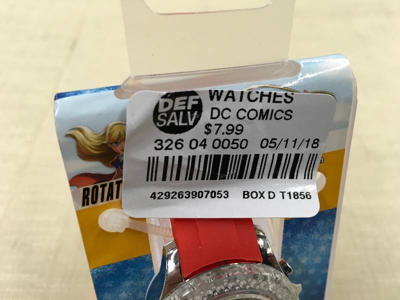 lot 272 image: DC Comics Watch, Retail $7.99