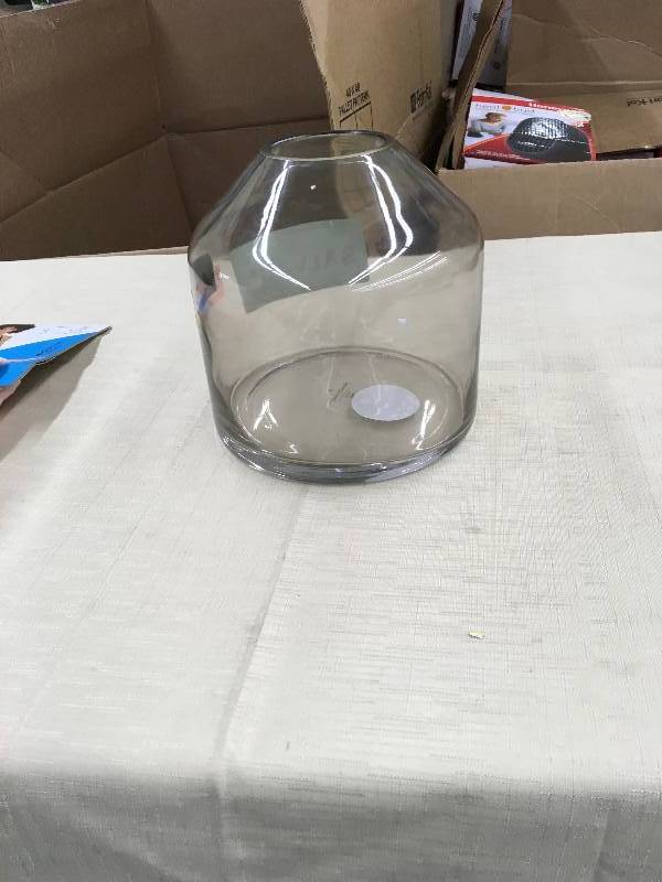lot 284 image: Hearth & Hand Small Glass Jug Vase, Retail $16.99