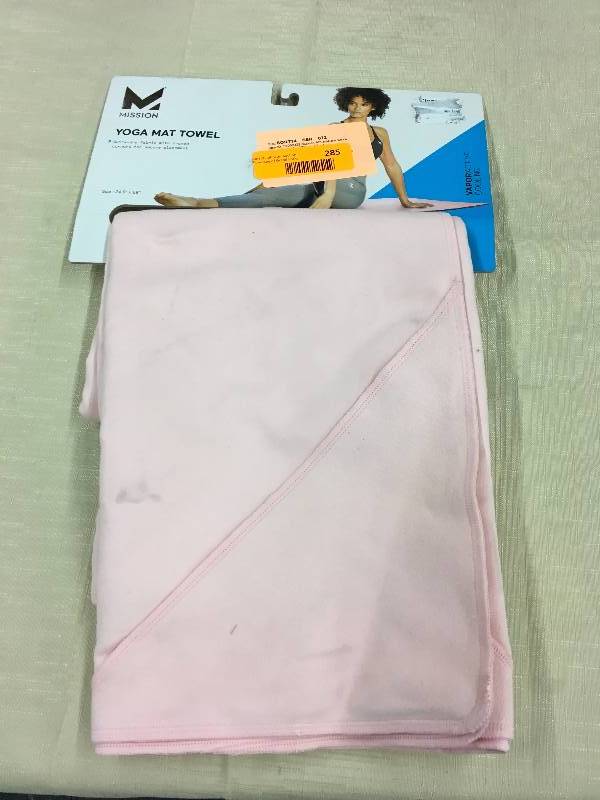 lot 285 image: Mission Yoga Mat Towel, Retail $17.99
