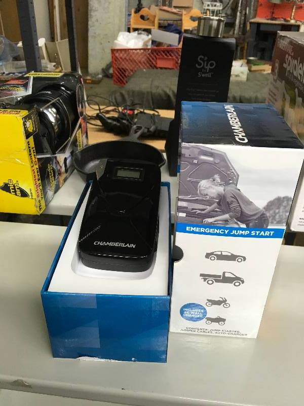 lot 517 image: Chamberlain Emergency Jump Start, Retail $99.99