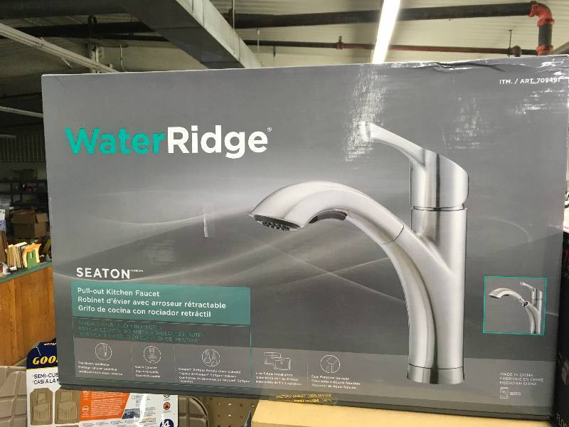 Water Ridge Seaton Faucet, Retail $79.99