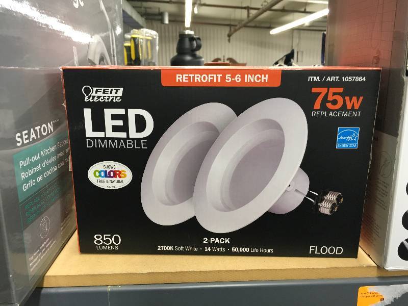 Feit LED 2PK 75 Watt, Retail $17.99