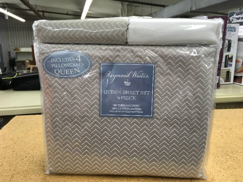 Raymond Waites 6 Pack Sheet Set, Retail $27.99