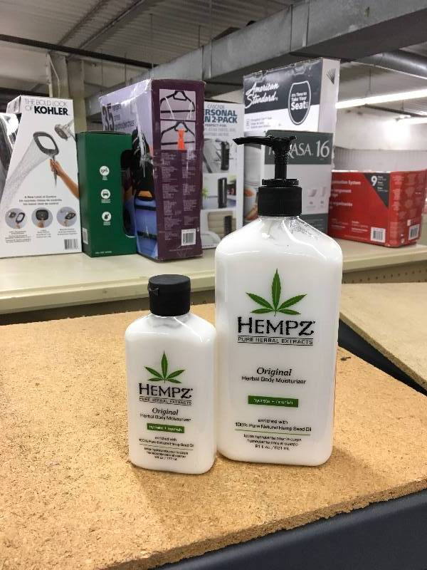 Hempz Lotion, Retail $11.99