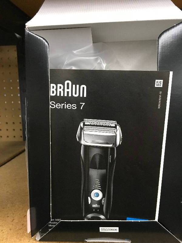 Braun Series 7 Shaver, Retail $129.99