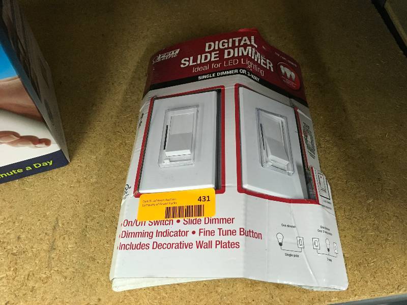 2PK Digital Slide Dimmer, Retail $19.99