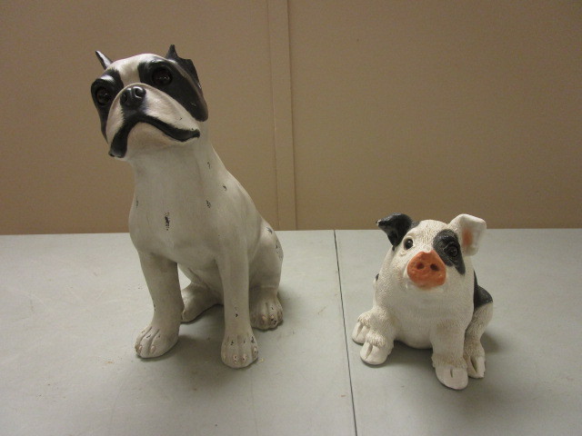 BULLDOG STATUE  PIGGY BANK