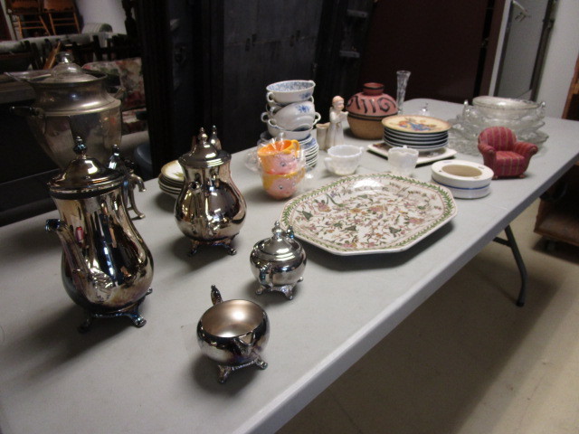 SILVER, DISHWARE, COLLECTIBLES