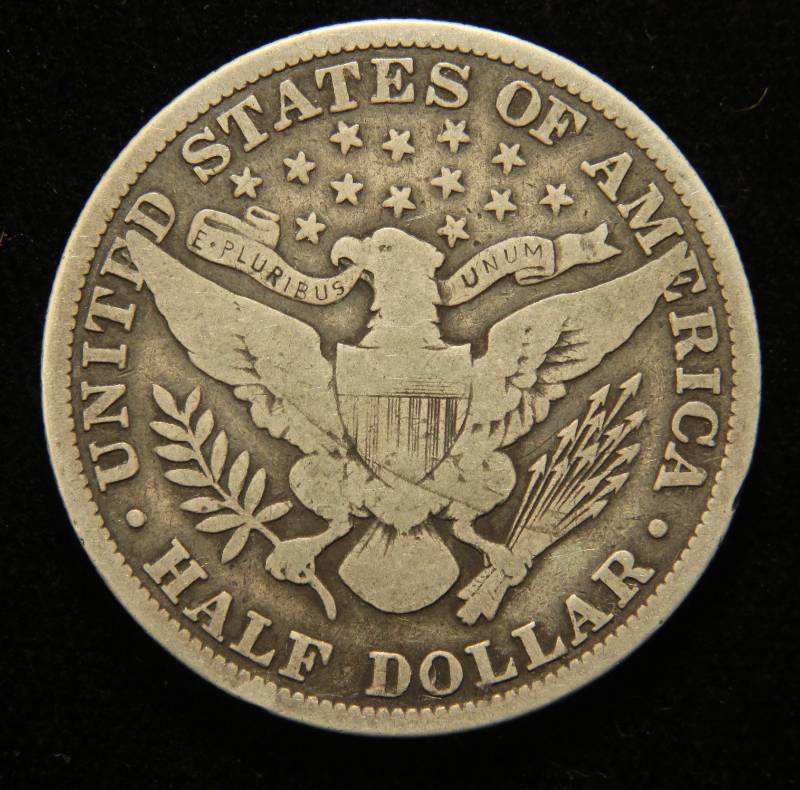 1915 BARBER HALF DOLLAR BETTER DATE COIN