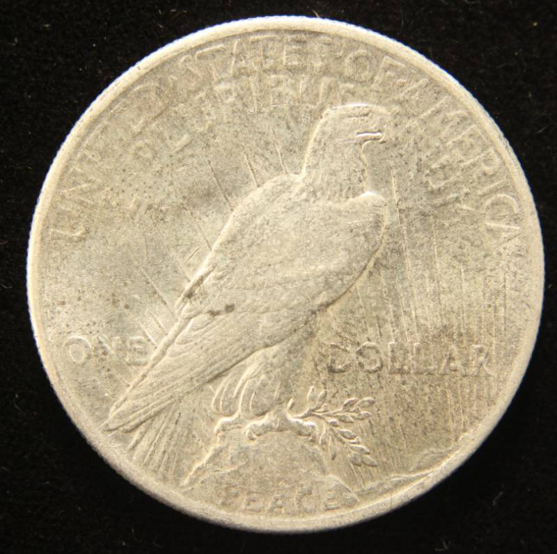 1925 US PEACE SILVER DOLLAR