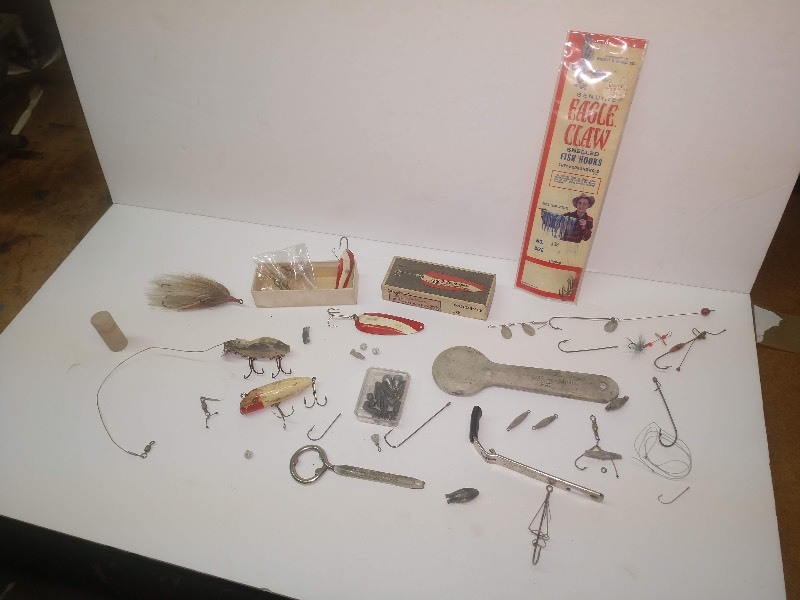 lot 15 image: Lot of Fishing Hooks and Lures