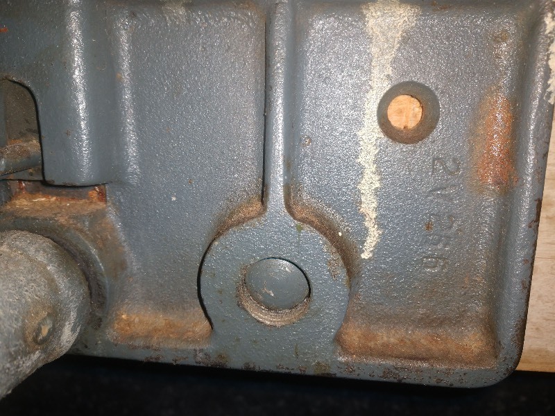 lot 96 image: Vintage Wood Vise