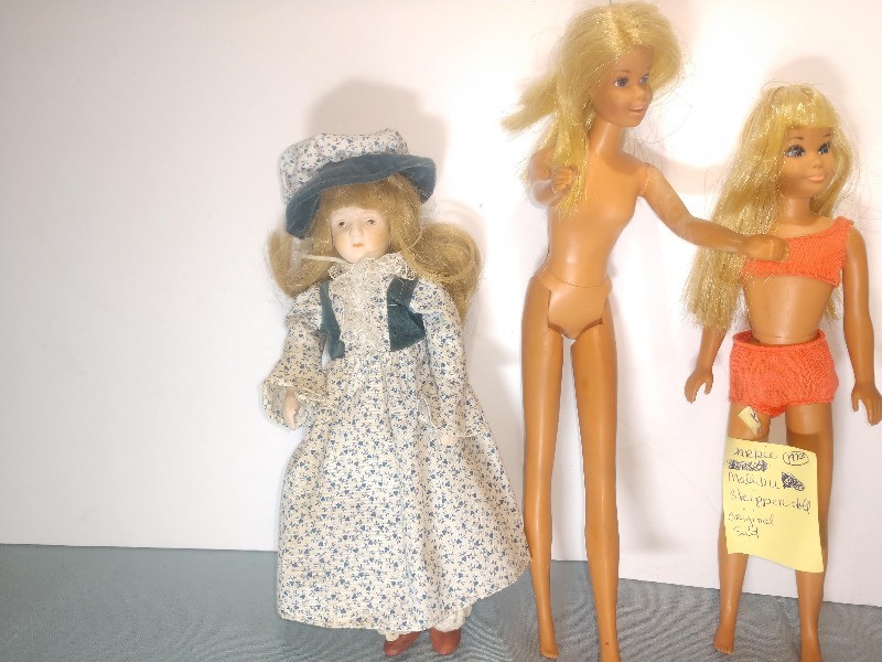 lot 64 image: RAGGEDY ANN, BARBIE DOLLS, Other Dolls and Stuffed Animals