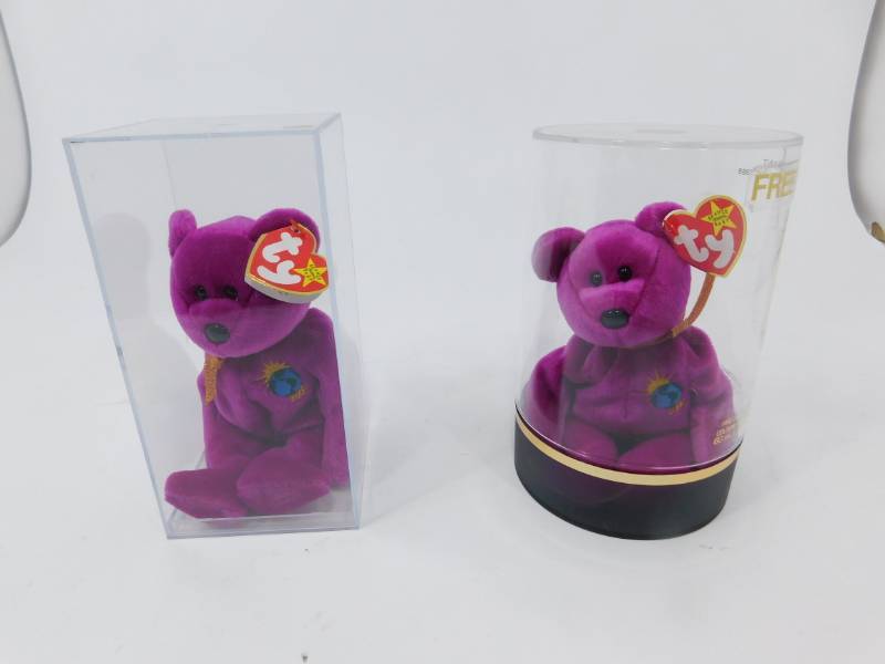 lot 11 image: Two Very Rare  TY Millennium