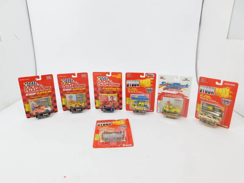 lot 24 image: Seven NASCAR Racing Champions Cars & Drivers