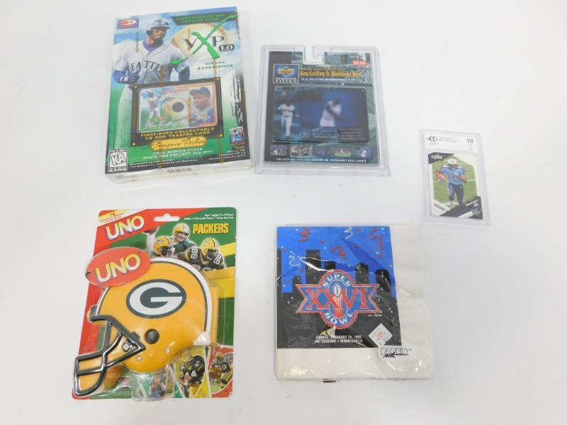 lot 44 image: Football & Baseball Items