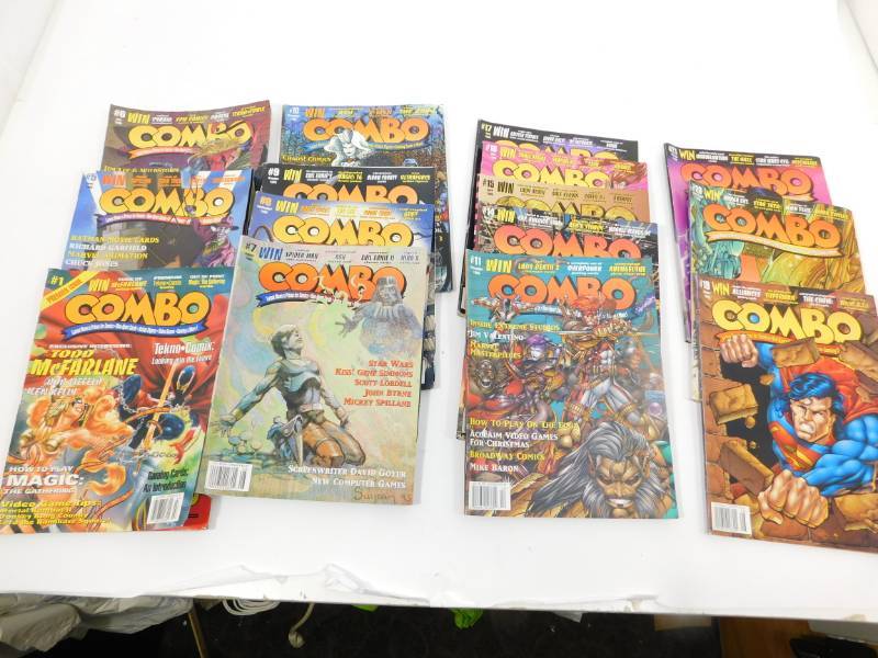lot 53 image: Fifteen COMBO Magazines