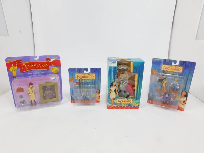 lot 58 image: Three Pocahontas Items & One Anastasia Item