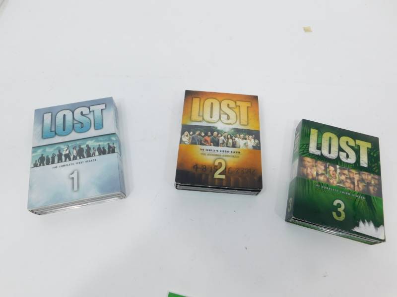 lot 86 image: The Complete LOST Series---1st & 2nd & 3rd On DVDs