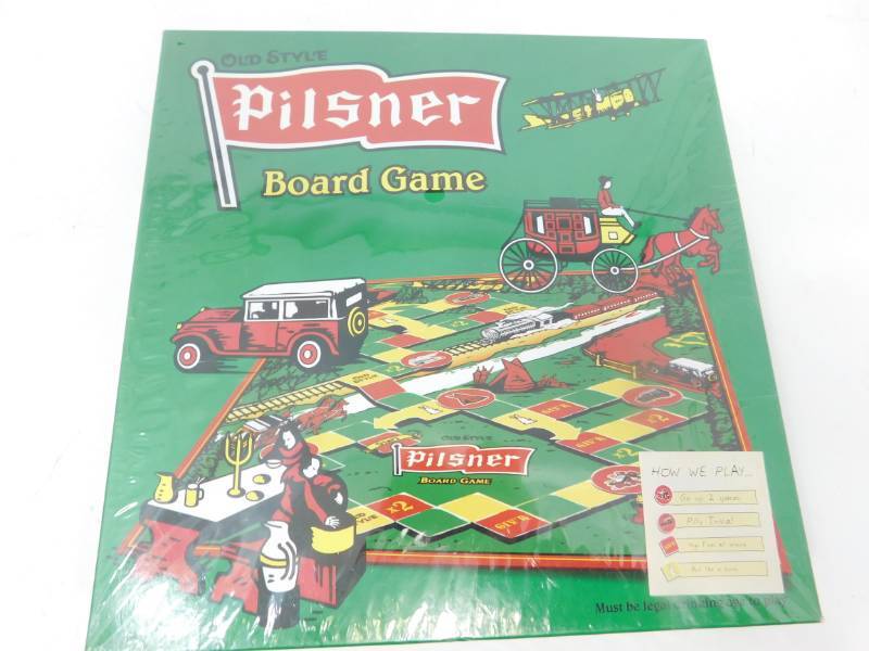 lot 91 image: Old Style Pilsner Board Game--Very Limited Edition