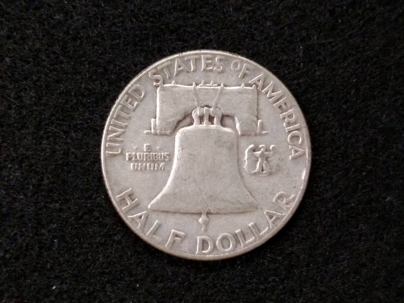 lot 67 image: 1952 Franklin Silver Half Dollar...