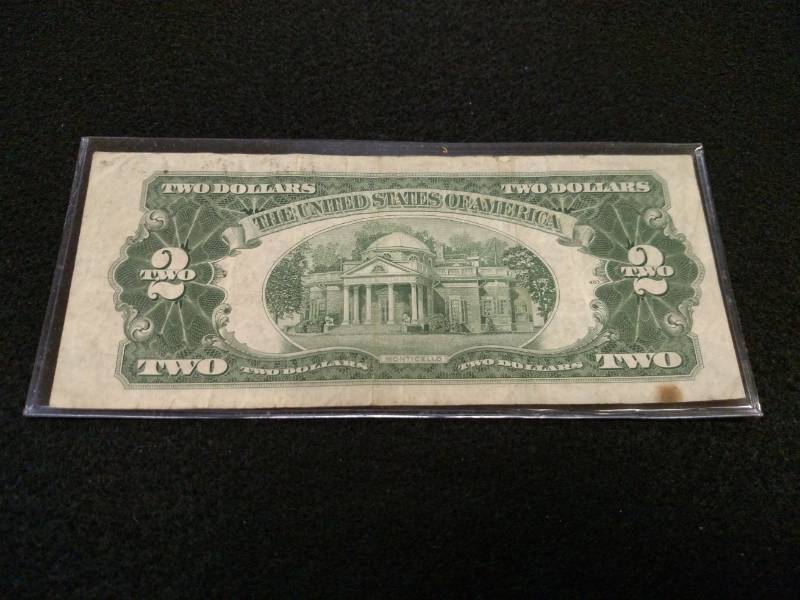 lot 105 image: 1953 Two Dollars Red Seal Note...