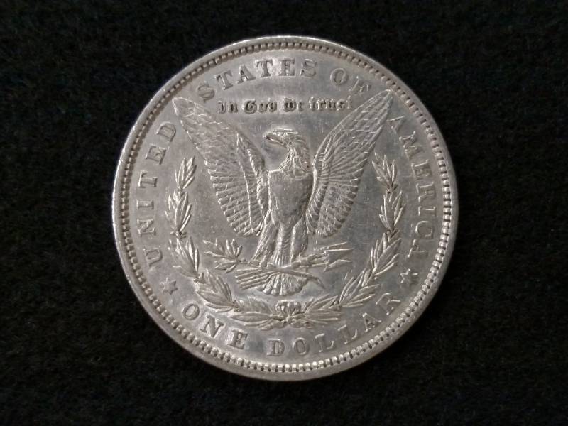 lot 3 image: 1879 Rev 79 Morgan Silver Dollar...