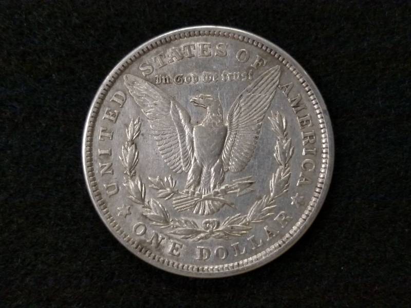 lot 6 image: 1921 Morgan Silver Dollar...