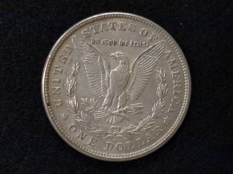 lot 10 image: 1921 S Morgan Silver Dollar...