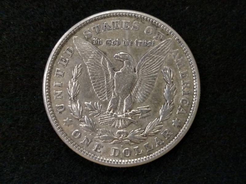 lot 11 image: 1921 S Morgan Silver Dollar...