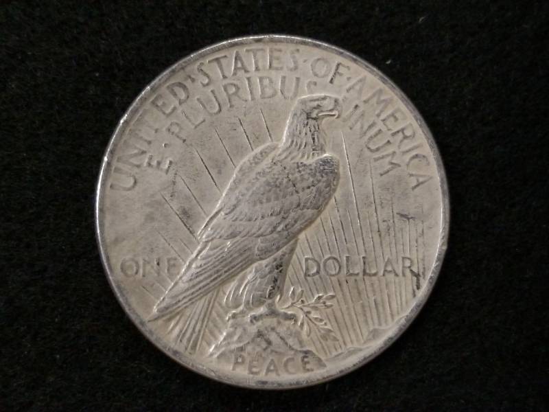lot 12 image: 1922 Peace Silver Dollar...
