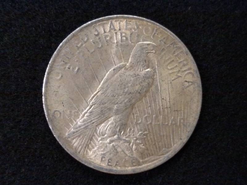 lot 15 image: 1922 Peace Silver Dollar...