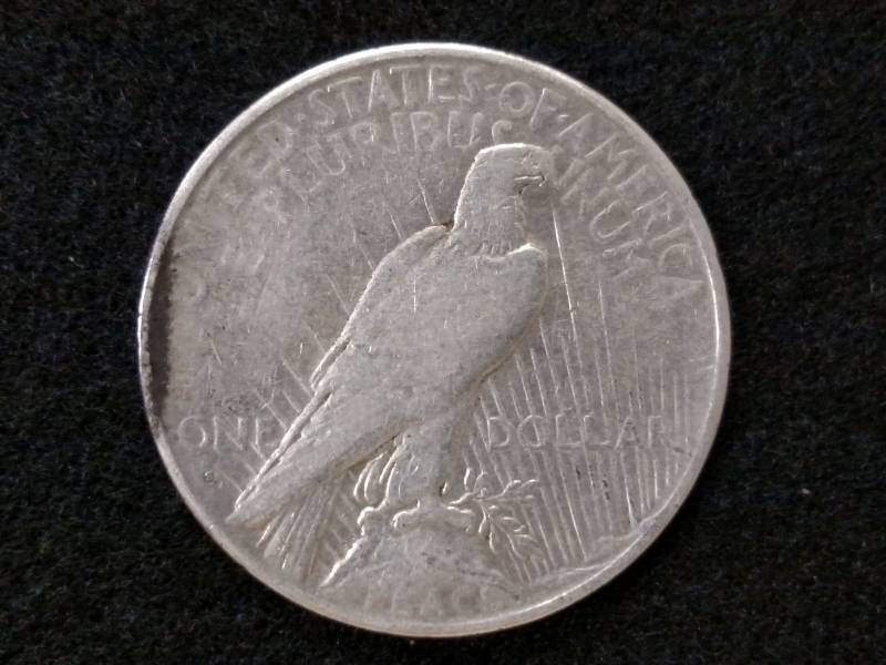 lot 29 image: 1934 S Peace Silver Dollar...