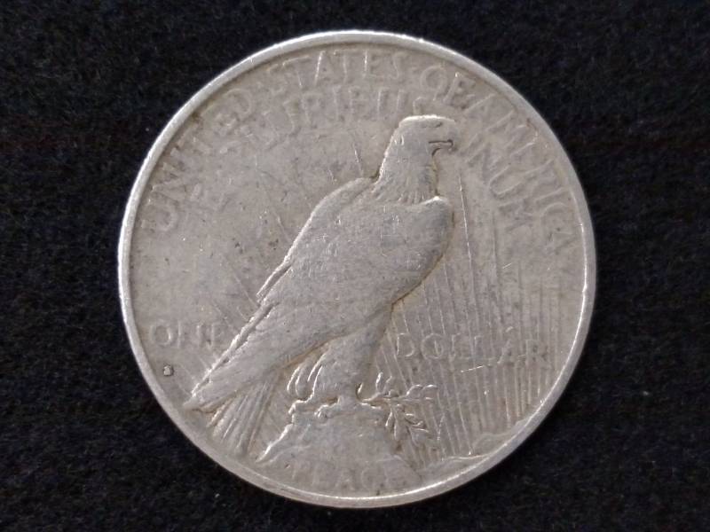 lot 31 image: 1935 S Peace Silver Dollar...