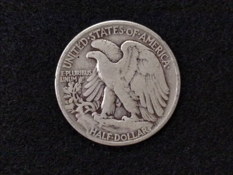 lot 42 image: 1940 Walking Liberty Silver Half Do...