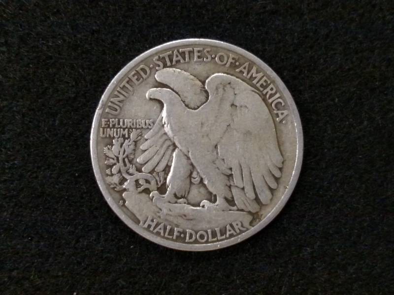lot 45 image: 1941 S Walking Liberty Silver Half ...