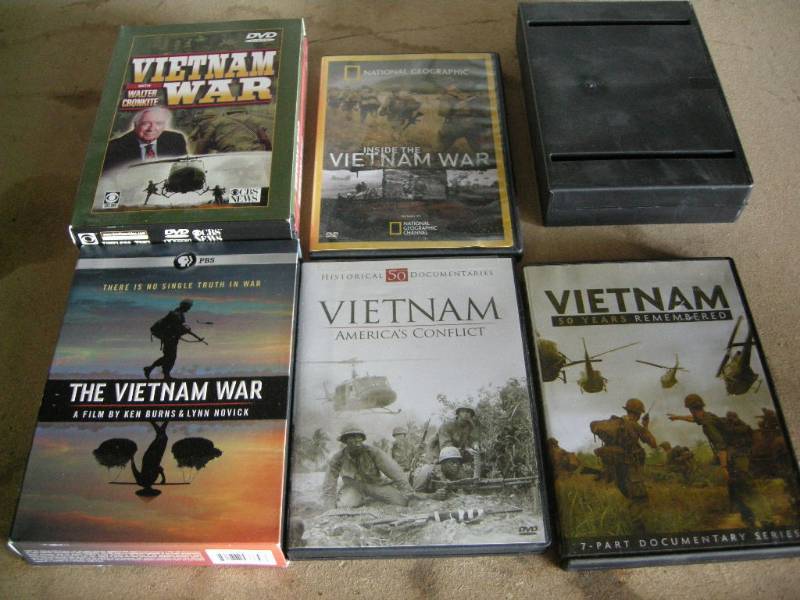lot 9 image: Vietnam War DVDs