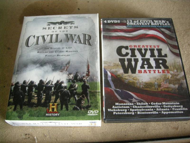lot 10 image: Civil War DVD Sets