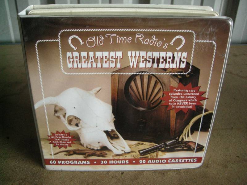 lot 14 image: Old Time Radios Greatest Westerns