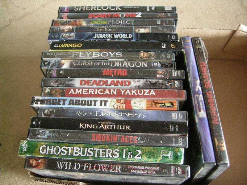 lot 15 image: 20 Action DVDs