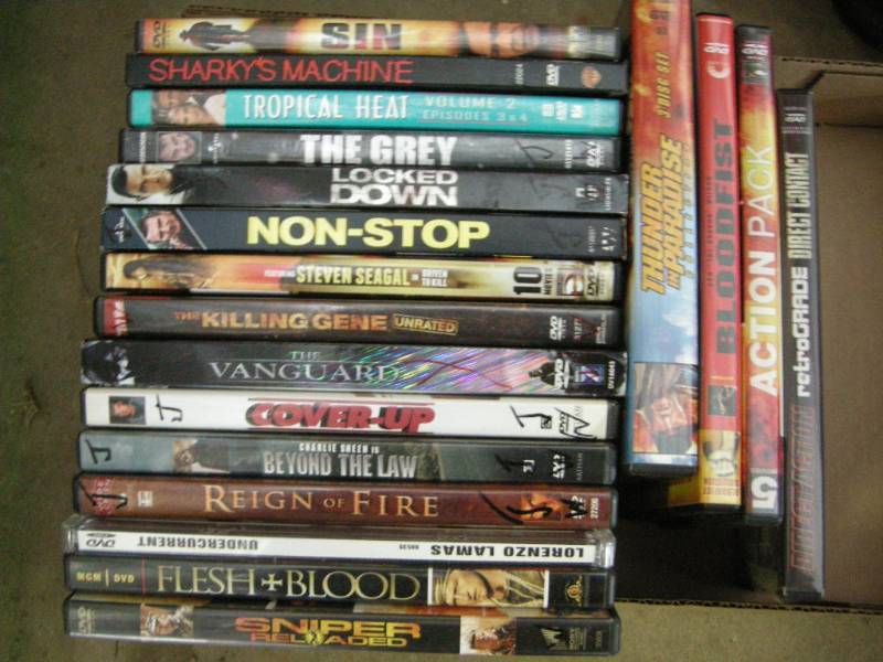 lot 16 image: 20 Action DVDs