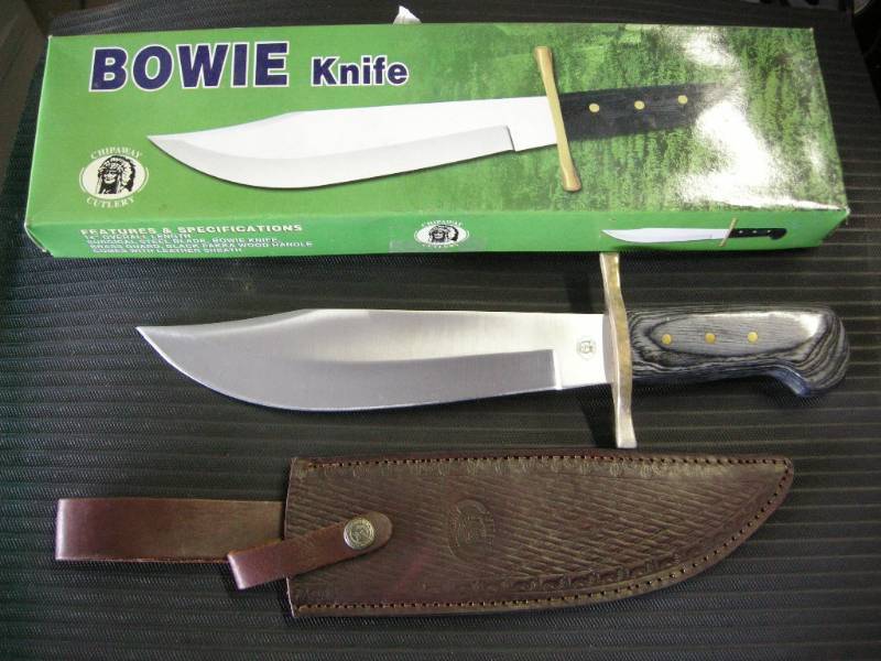 lot 21 image: Chipaway Cutlery Bowie Knife