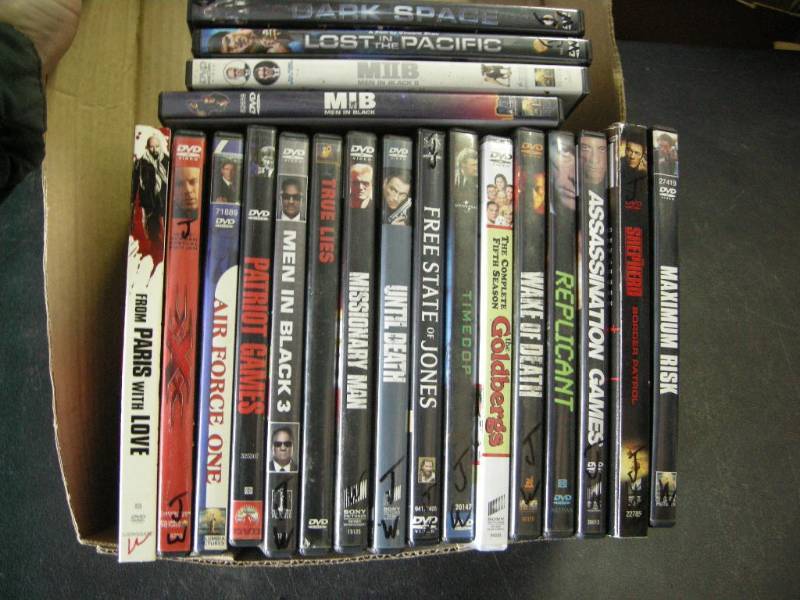 lot 28 image: 20 Action DVDs