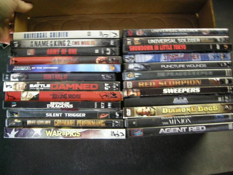 lot 32 image: 24 Dolph Lundgren Movies