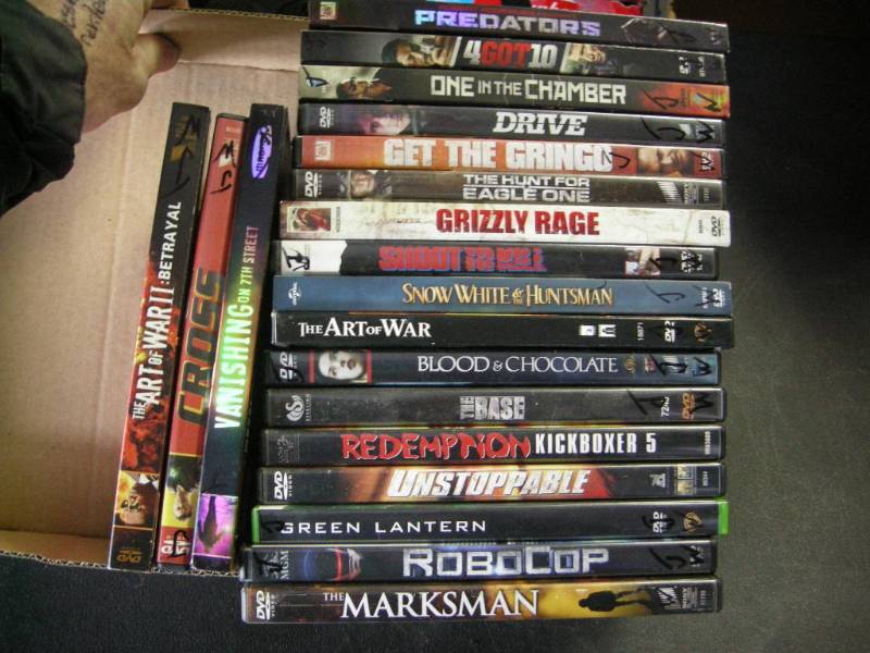 lot 31 image: 20 Action DVDs