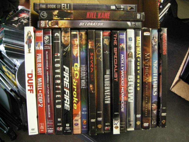 lot 37 image: 20 Action DVDs