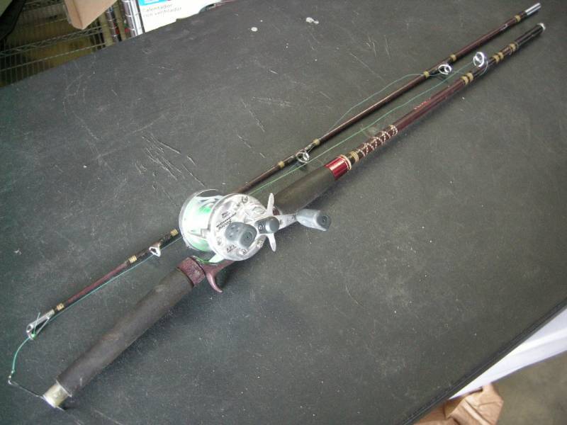 lot 42 image: Garcia Rod with Abu Fishing Reel