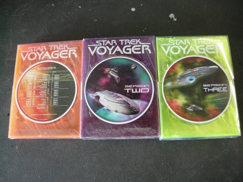 lot 53 image: Star Trek Voyager 3 Season DVD Sets