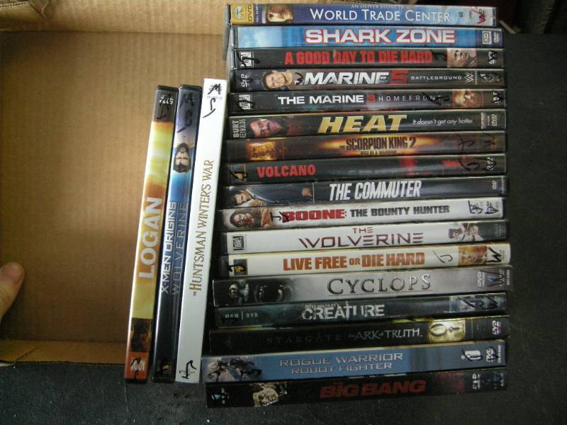 lot 55 image: 20 Action DVD Movies