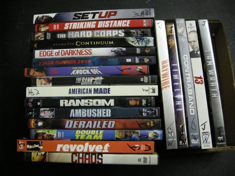lot 63 image: 20 Action Movie DVDs